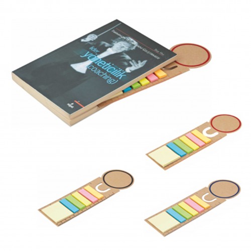 GERİ DÖNÜŞÜMLÜ YAPIŞKANLI NOTLUK & KİTAP AYRACI – LM-P2426